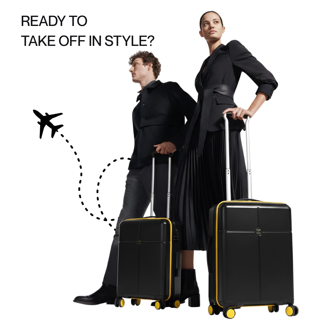 Berlin Black Trolley Bag