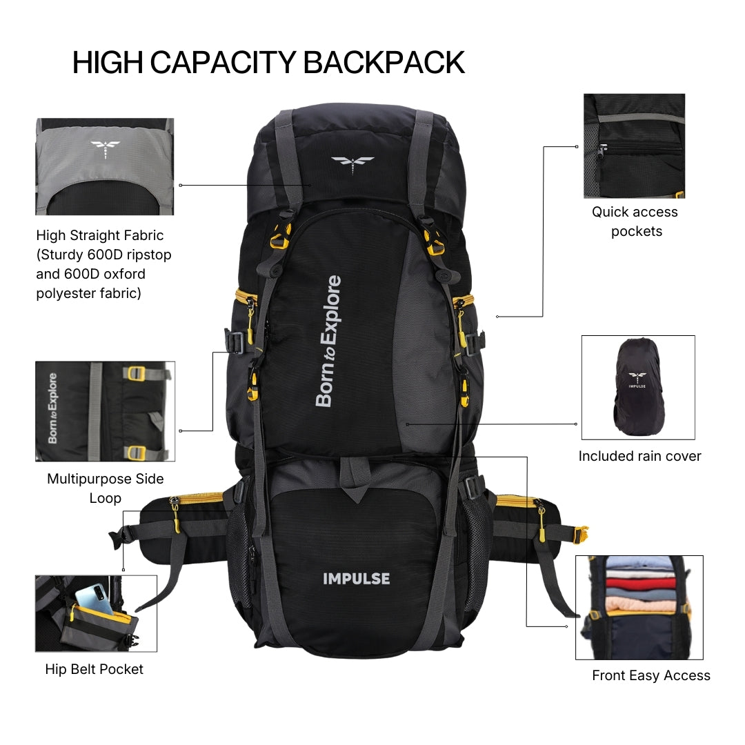 80 Litres Curve Black