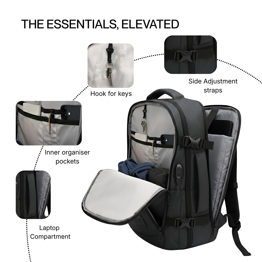 Commuter Black backpack