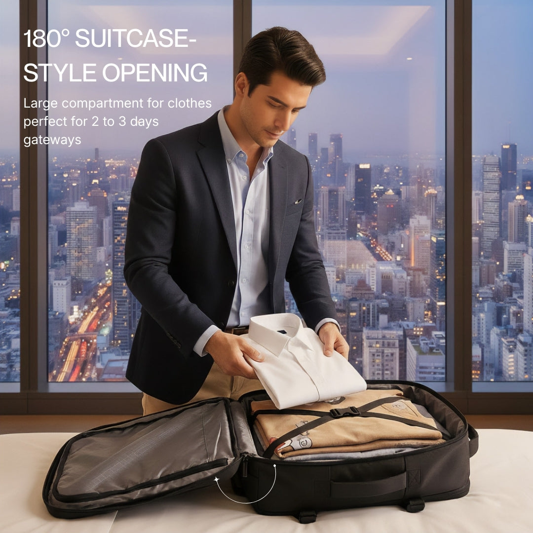 Commuter Black backpack