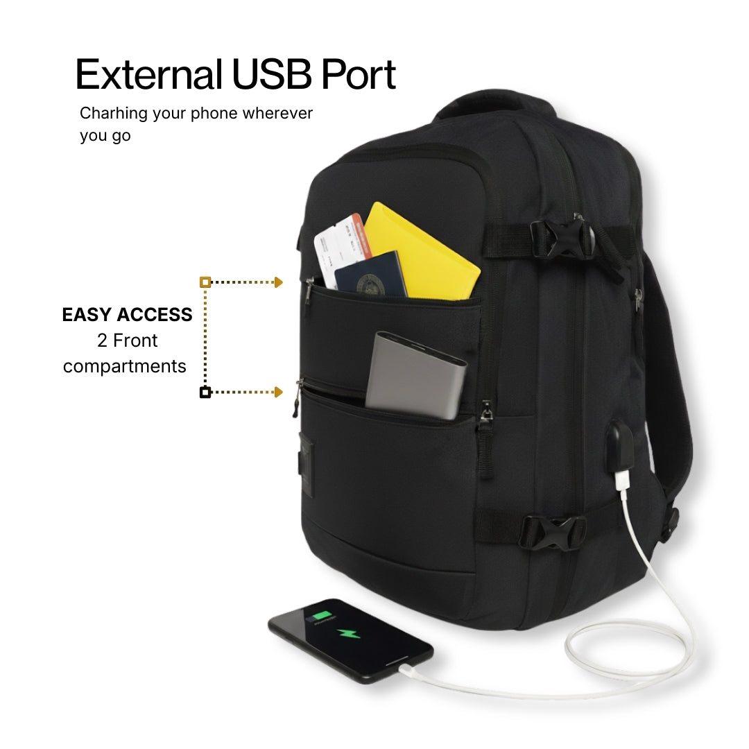 Commuter Black backpack