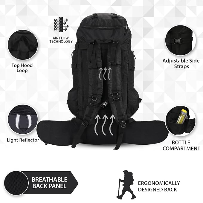 Buckle Up Black (95L)