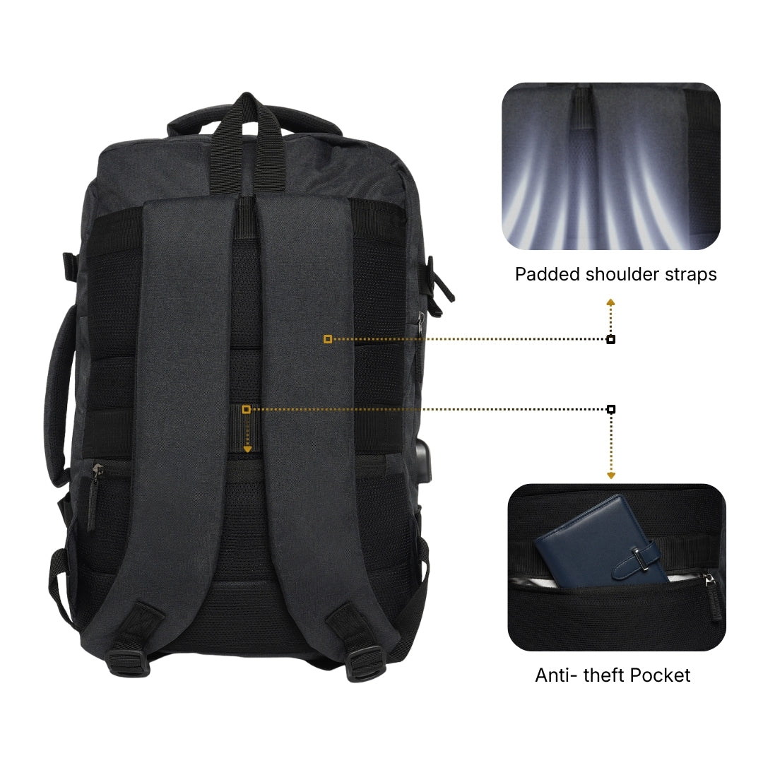 Commuter Black backpack