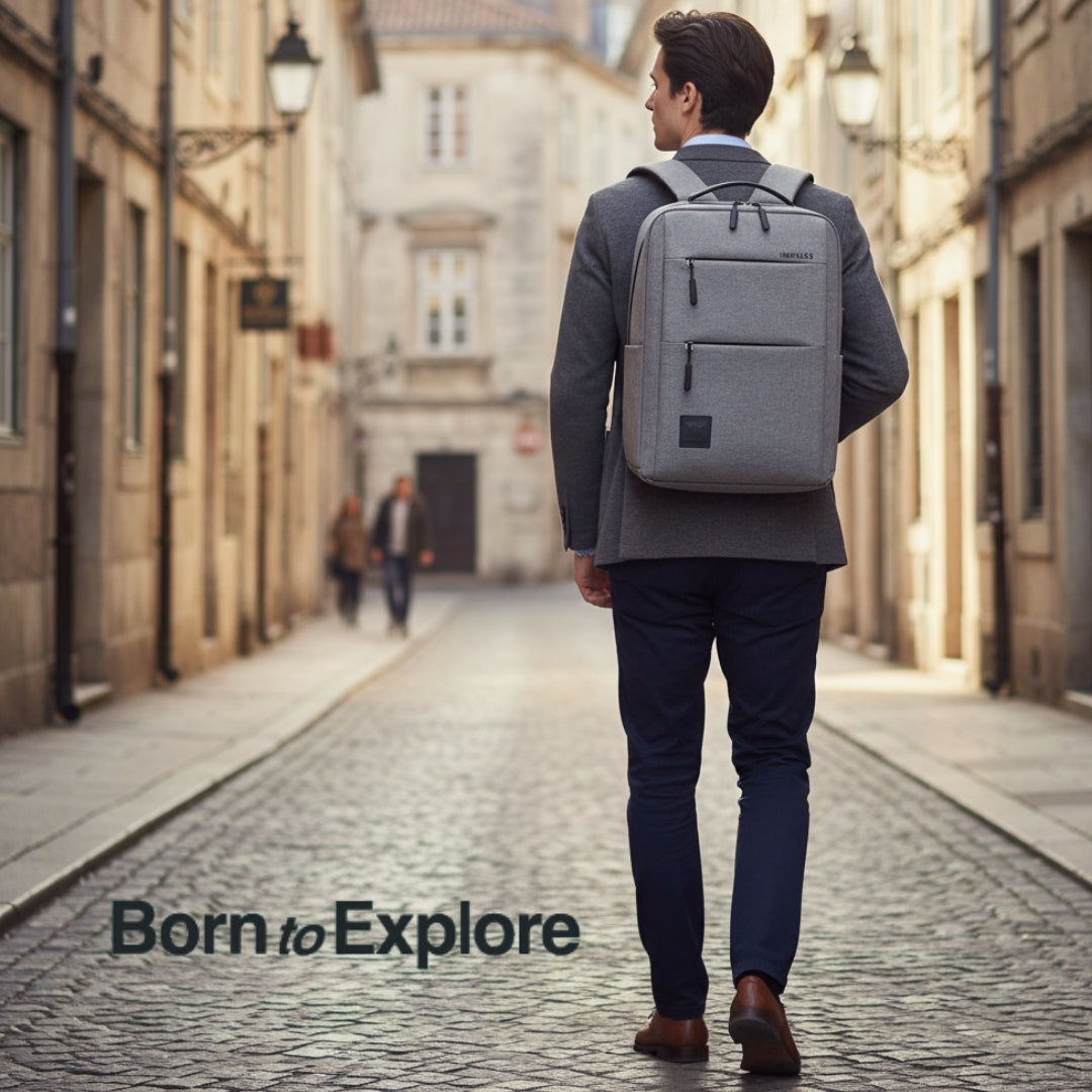 Empower grey backpack