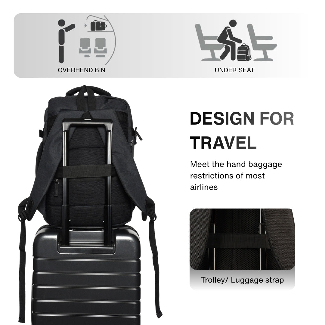 Commuter Black backpack