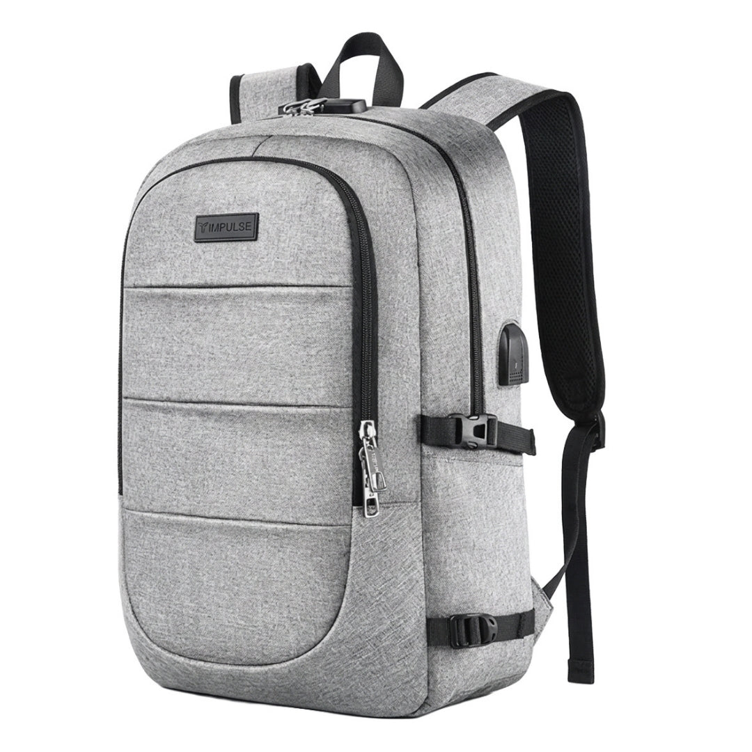 Hustle grey backpack