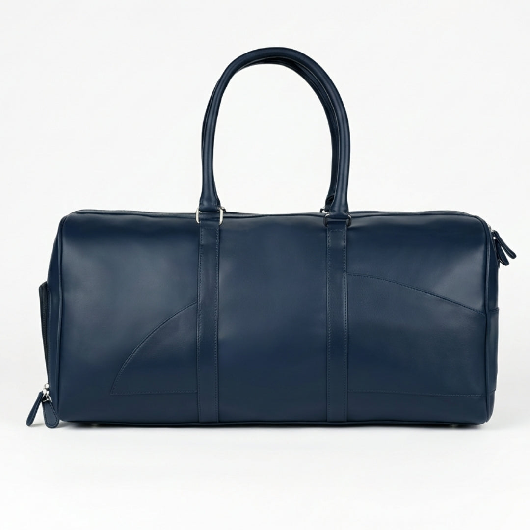 Iconic Blue Duffle Bag