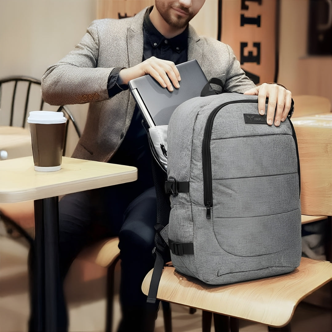 Hustle grey backpack