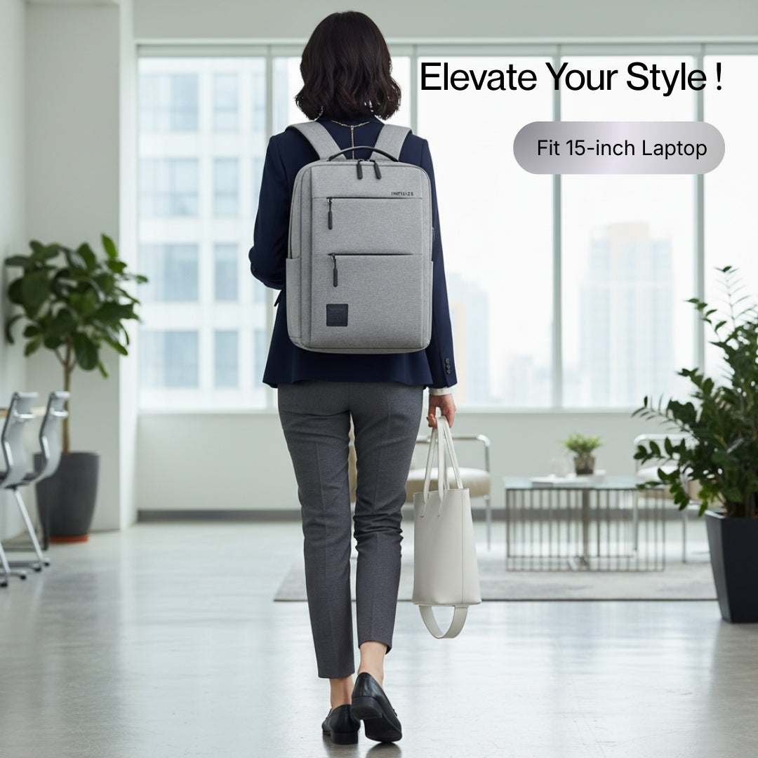 Empower grey backpack