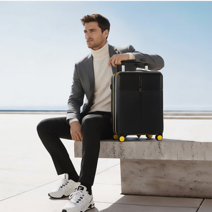 Berlin Black Trolley Bag