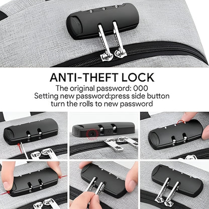 Hustle grey backpack