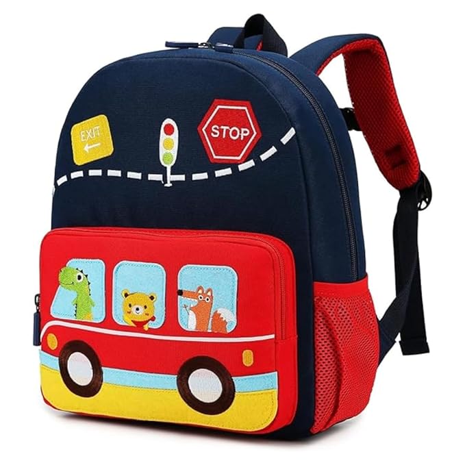 Zoomy Zoo Bus Blue