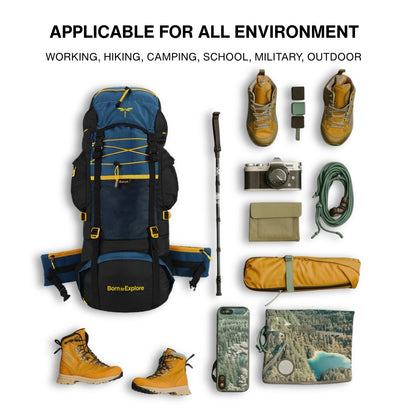 Rucksack trekking bag (Blue)