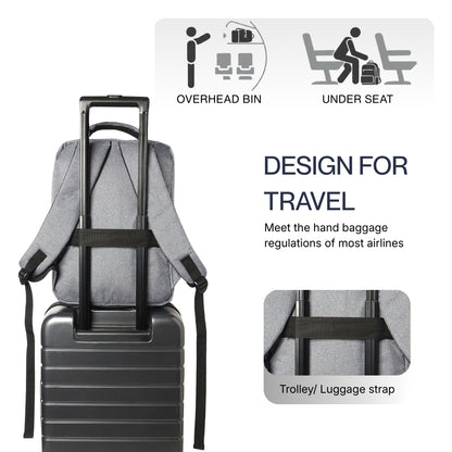 Empower grey backpack