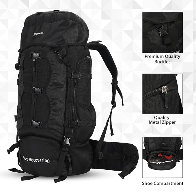 Buckle Up Black (95L)