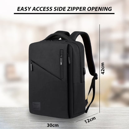 Medium 30 L Laptop Backpack 30 L Laptop Backpack Elite V2 16 Inch Laptop Backpack with USB Charging  (Black)