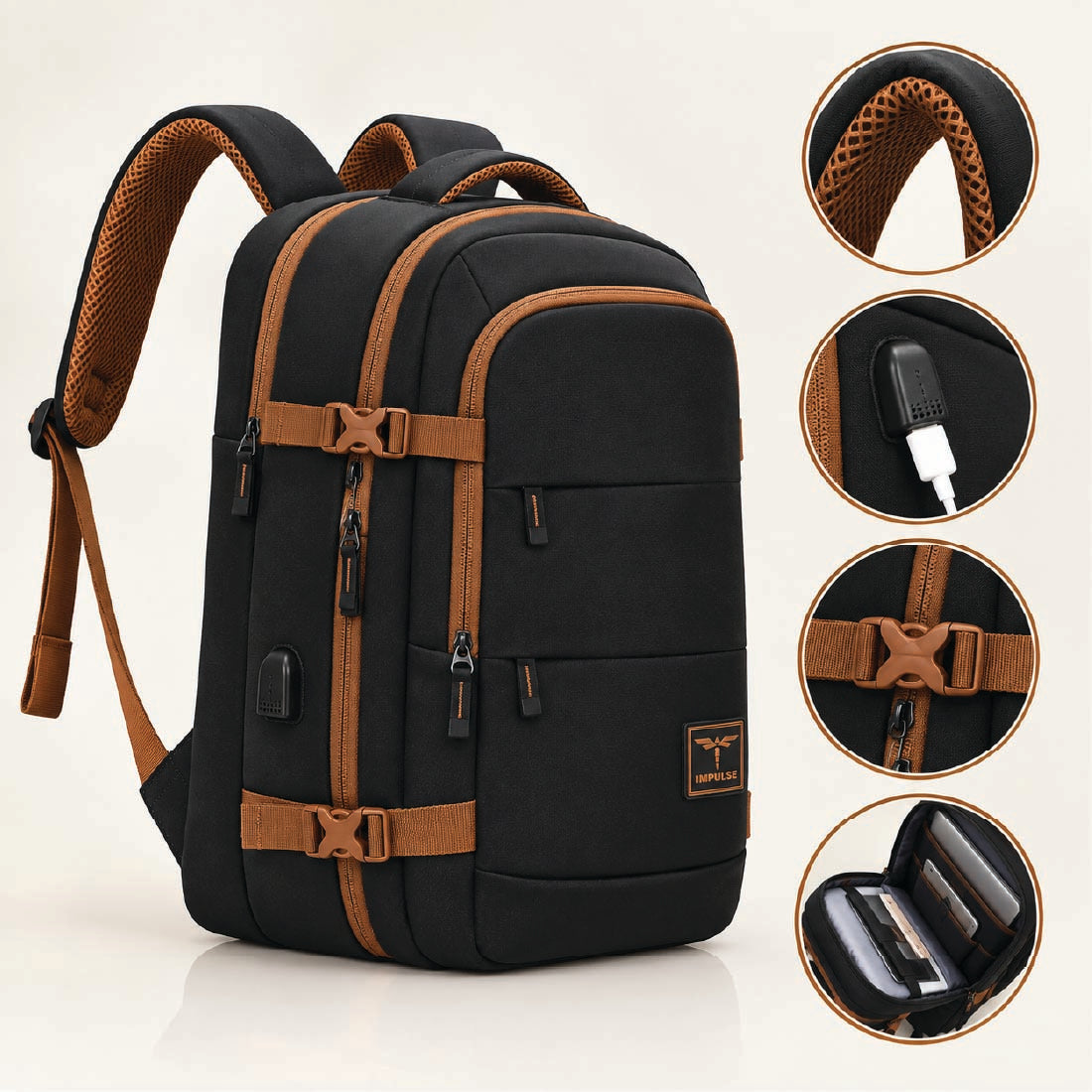 Commuter Elite Premium Tan