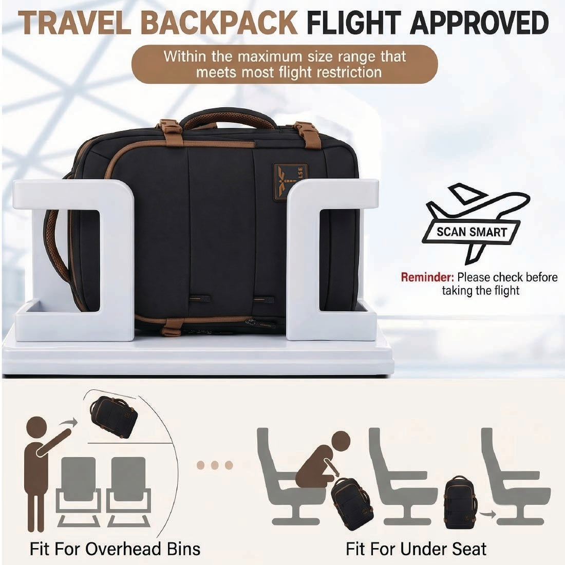 Commuter Elite Premium Tan