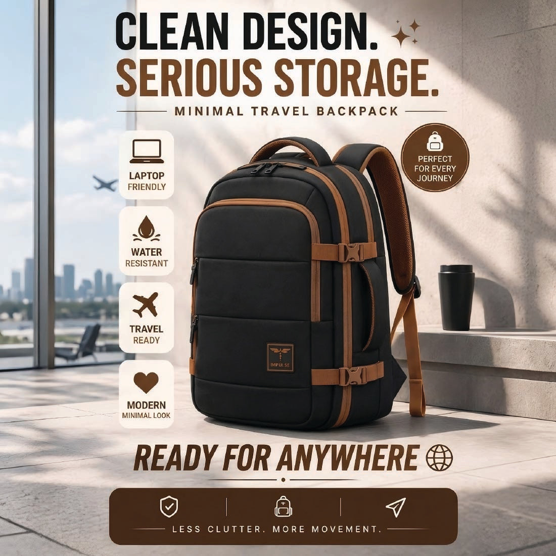 Commuter Elite Premium Tan