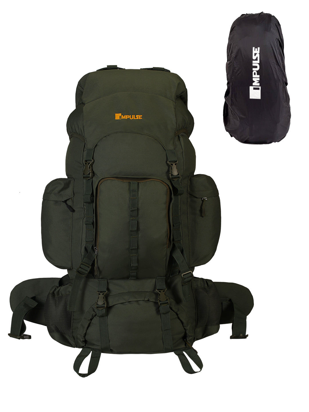 Buy Impulse Rucksack bags 90 litres travel bag for men tourist bag for  travel backpack for hiking trekking Bag for men camping Buckle Up Orange  Online at Best Prices in India - JioMart.