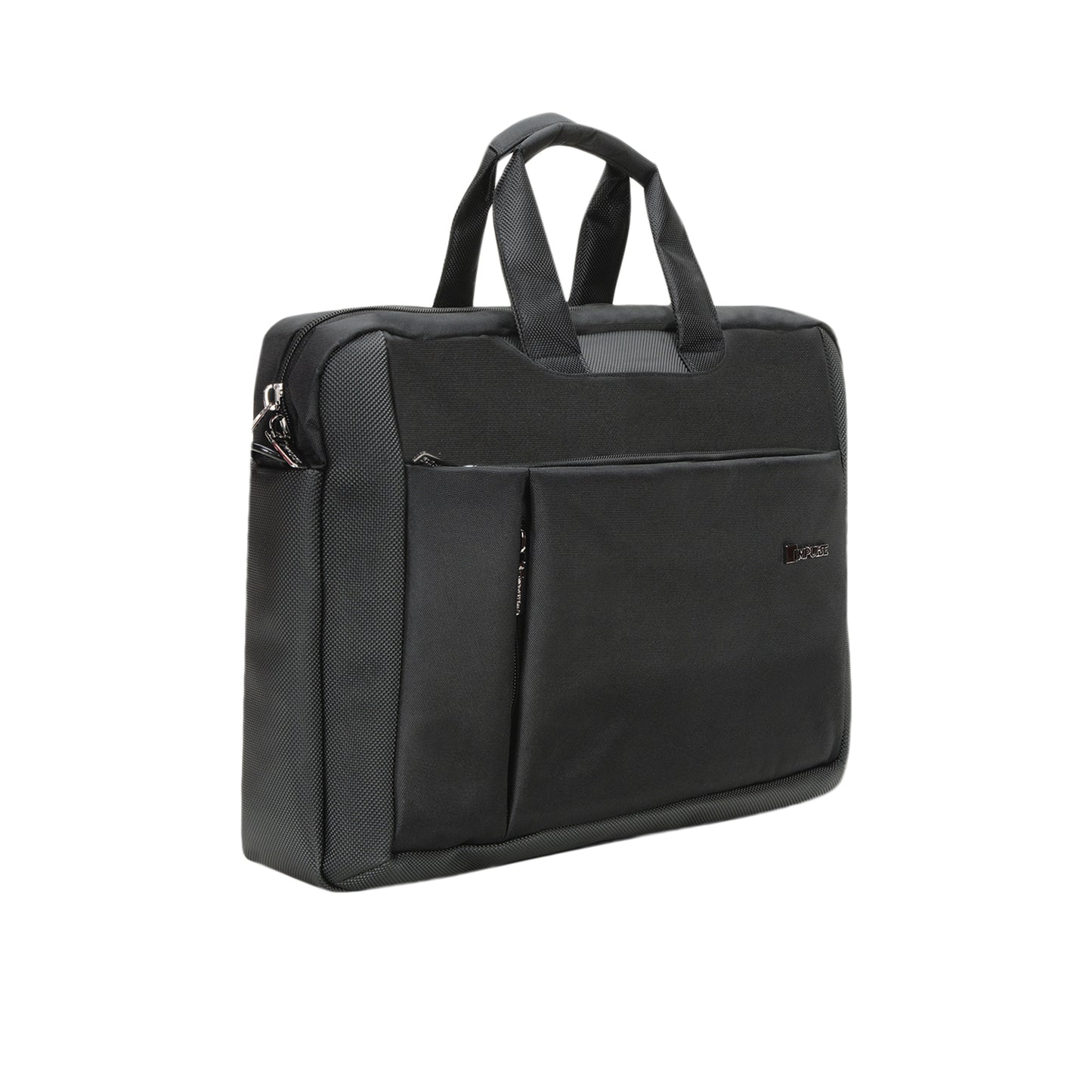 Corporate Black 14 Inch. Messenger Bag