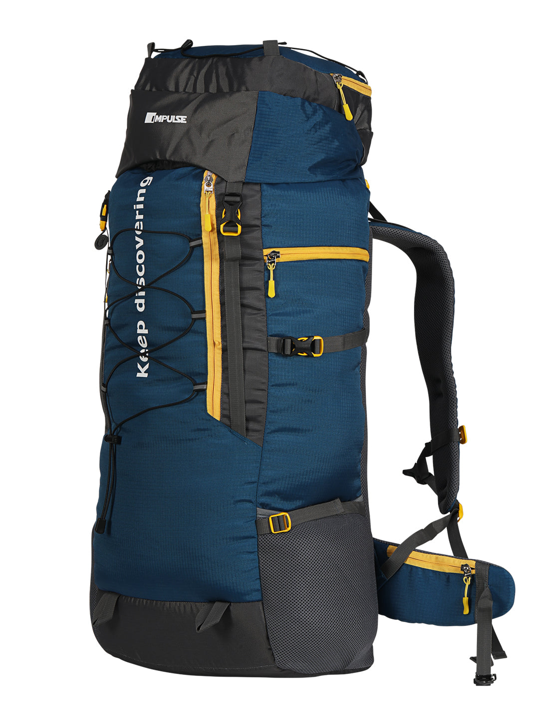 80 Litres KD007 Teal Blue Trekking bag