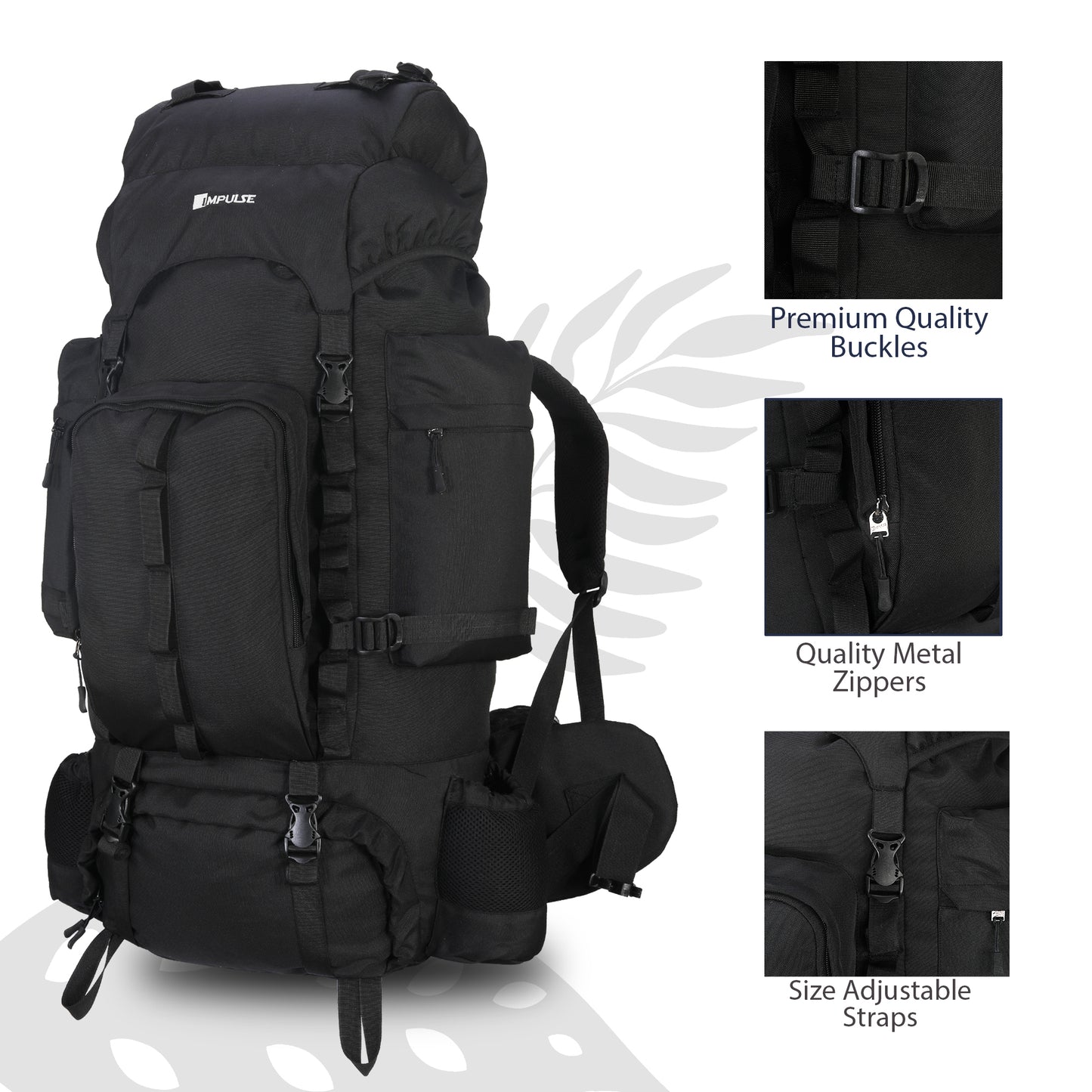 95 Litres Impulses Impulse Trek King trekking Bag