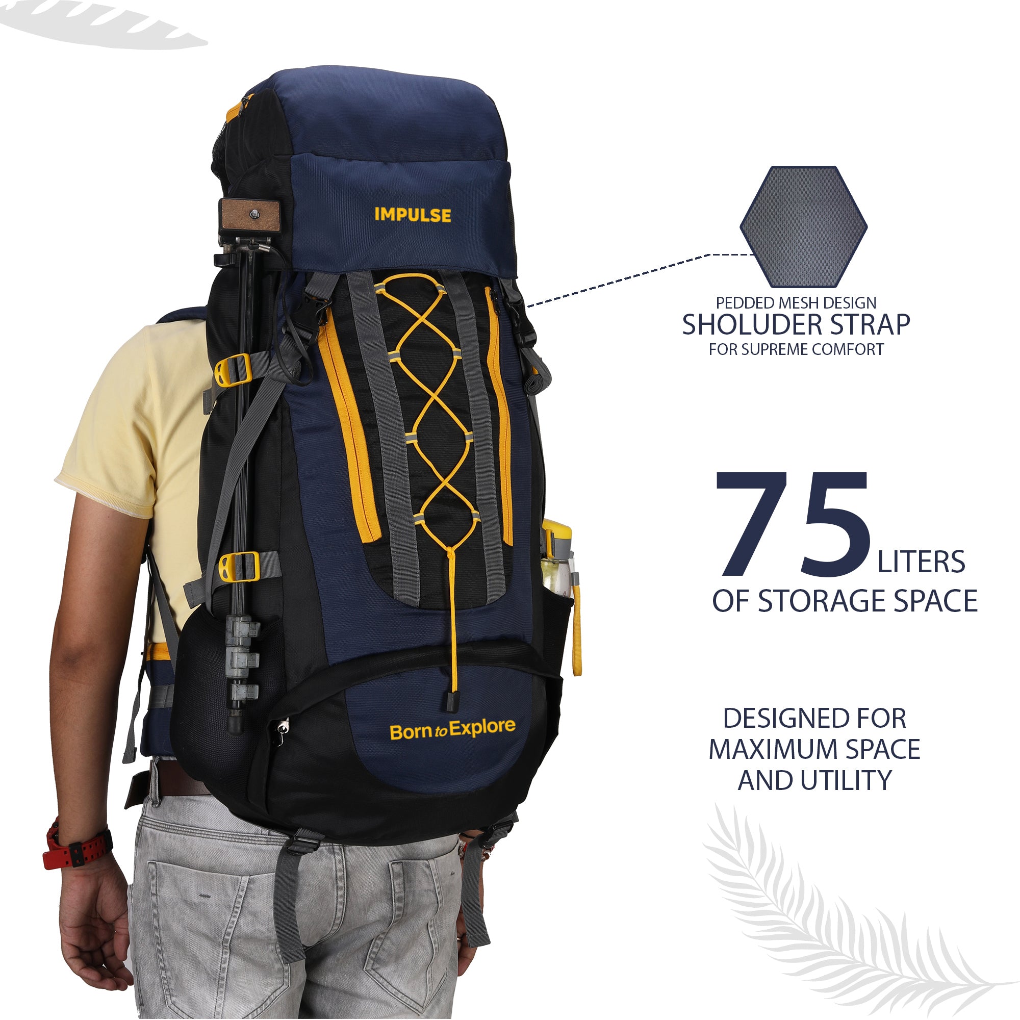 75 litre rucksack best sale