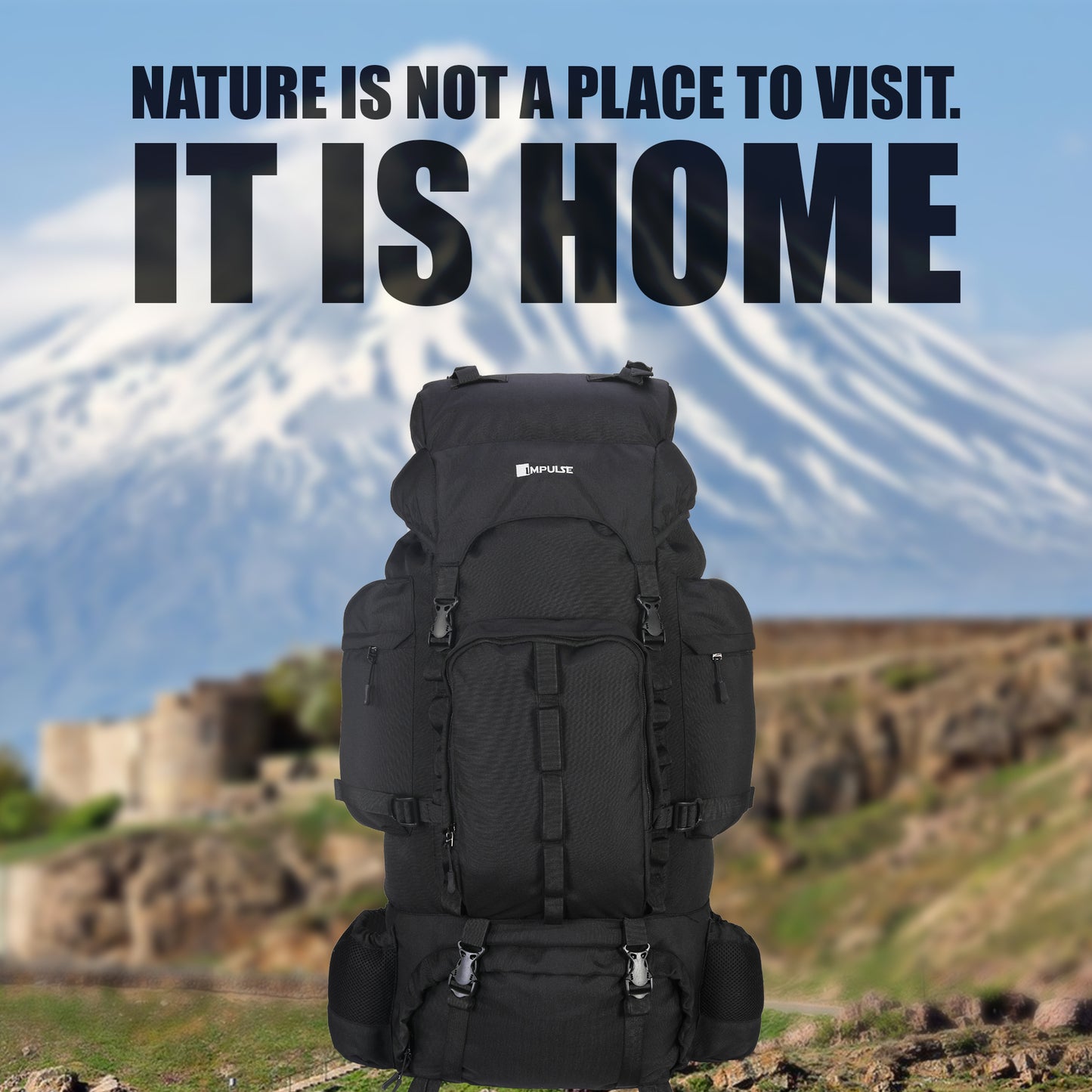 95 Litres Impulses Impulse Trek King trekking Bag