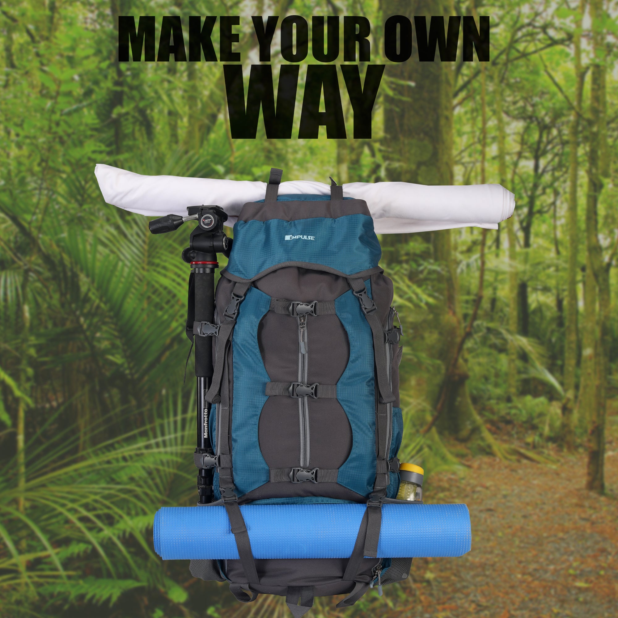 Buckle Up Teal Blue (90L)